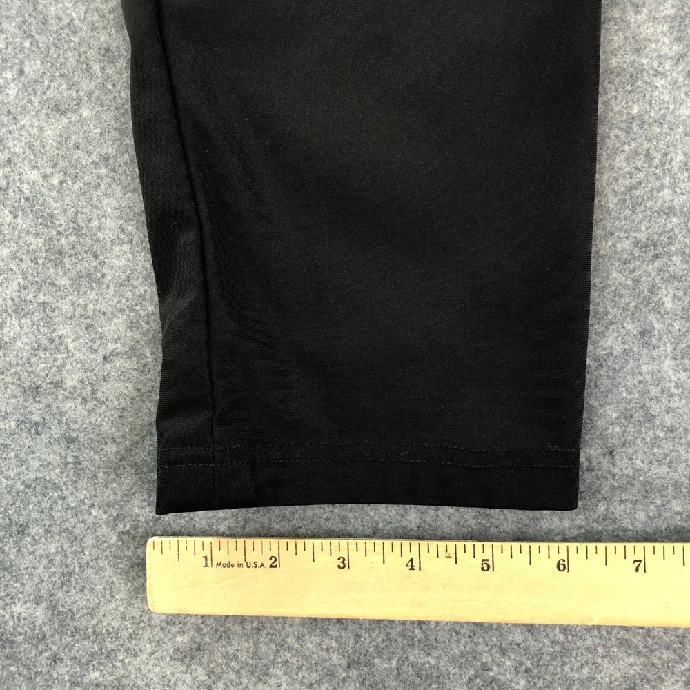 Lululemon Mens Chino Pants 32 Black Polyester Blend Slim Fit Abc Utilitech Gym - Picture 11 of 14